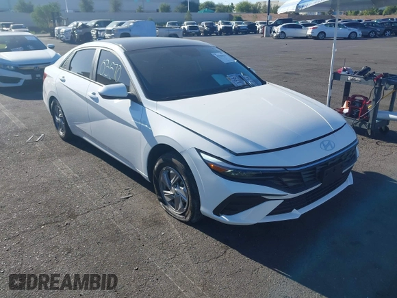 2024 Hyundai Elantra SE with VIN KMHLL4DG8RU816118, listed as a IAAI auction lot 42503570 with 18,730 mi miles and . Bid and sale history available at DreamBid. Image 1.