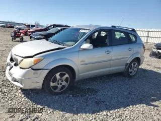 2005 Pontiac Vibe with VIN 5Y2SL66835Z460224, listed as a Copart auction lot 48715475 with 163,328 mi miles and Salvage Title. Bid and sale history available at carsss.com. Image 1.