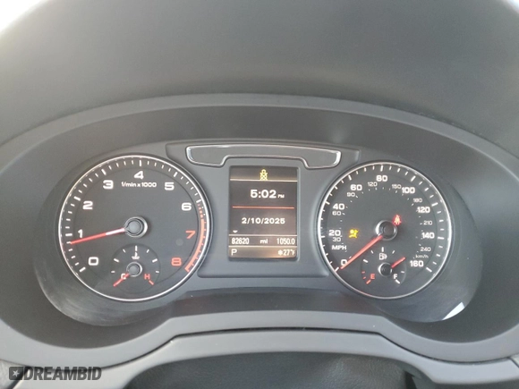 2018 Audi Q3 Premium Plus with VIN WA1JCCFS5JR002307, listed as a Copart auction lot 45328785 with 82,620 mi miles and Salvage Title. Bid and sale history available at carsss.com. Image 9.