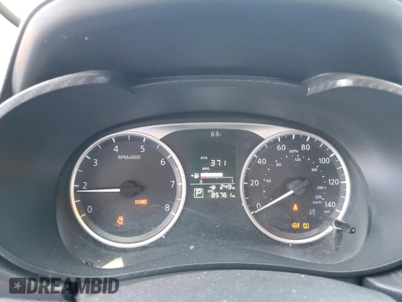 2020 Nissan Versa S with VIN 3N1CN8DV9LL866776, listed as a Copart auction lot 48933045 with 85,761 mi miles and Salvage Title. Bid and sale history available at carsss.com. Image 9.