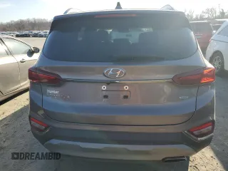 2020 Hyundai Santa Fe Limited with VIN 5NMS5CAD7LH203842, listed as a Copart auction lot 47041005 with 50,692 mi miles and Salvage Title. Bid and sale history available at carsss.com. Image 6.