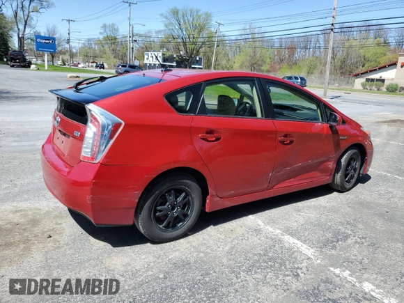 2013 Toyota Prius One with VIN JTDKN3DUXD5647006, listed as a Copart auction lot 54238915 with 147,108 mi miles and Salvage Title. Bid and sale history available at carsss.com. Image 3.