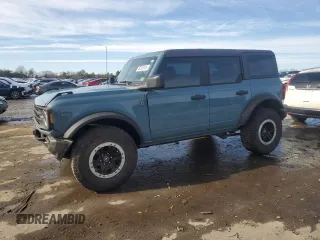 2023 Ford Bronco with VIN 1FMDE5DH1PLB25934, listed as a Copart auction lot 45305145 with 52,775 mi miles and Salvage Title. Bid and sale history available at carsss.com. Image 1.