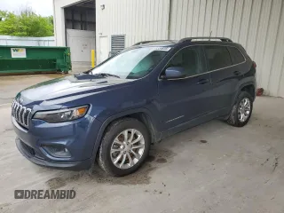 2019 Jeep Cherokee Latitude z VIN 1C4PJLCB7KD381500, wystawiony jako Copart lot #56534635 z przebiegiem 75 057 mil mil oraz Szkoda całkowita • Salvage title. Historia ofert i sprzedaży dostępna na DreamBid. Obrazek 1.