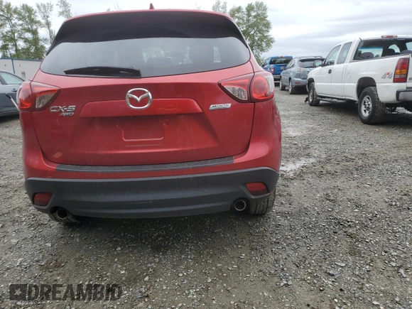 2015 Mazda CX-5 Touring with VIN JM3KE4CY2F0532871, listed as a Copart auction lot 55244375 with Not Provided miles and Salvage Title. Bid and sale history available at carsss.com. Image 6.