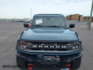 2022 Ford Bronco with VIN 1FMDE5DH5NLA97519, listed as a IAAI auction lot 41689644 with 32,166 mi miles. Bid and sale history available at carsss.com. Image 6.