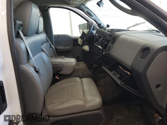 2005 Ford F-150 XL with VIN 1FTRF12W45KC30617, listed as a Copart auction lot 83966904 with 0 mi miles and Salvage Title. Bid and sale history available at carsss.com. Image 7.