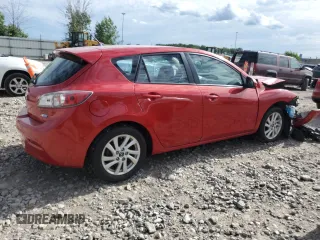 2013 Mazda 3 i Grand Touring with VIN JM1BL1MP8D1725892, listed as a Copart auction lot 62813585 with 198,799 mi miles and Non repairable. Bid and sale history available at DreamBid. Image 3.