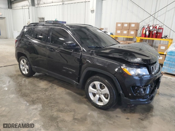2021 Jeep Compass Latitude with VIN 3C4NJCBB8MT567665, listed as a Copart auction lot 86299094 with 78,149 mi miles and Clean Title. Bid and sale history available at carsss.com. Image 4.