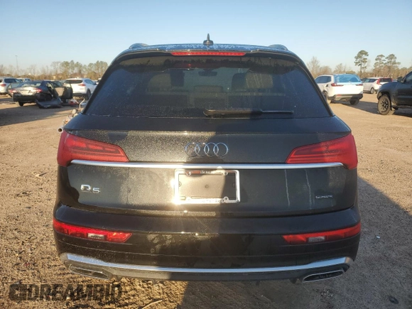 2024 Audi Q5 S line Premium with VIN WA1GAAFY2R2020857, listed as a Copart auction lot 47241635 with 8,005 mi miles and Salvage Title. Bid and sale history available at carsss.com. Image 6.