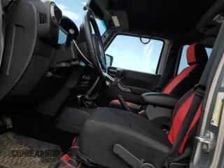 2016 Jeep Wrangler Unlimited Sport with VIN 1C4BJWDG8GL346676, listed as a Copart auction lot 57972665 with 57,515 mi miles and Salvage title. Bid and sale history available at DreamBid. Image 7.
