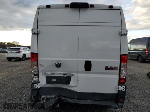 2018 Ram ProMaster Cargo with VIN 3C6TRVDG8JE142538, listed as a Copart auction lot 81905134 with 85,675 mi miles and Salvage Title. Bid and sale history available at DreamBid. Image 6.