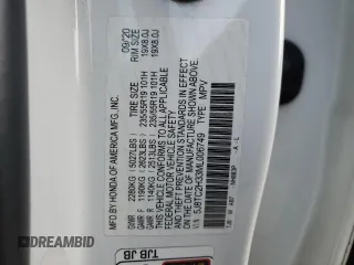 2021 Acura RDX with VIN 5J8TC2H33ML006749, listed as a Copart auction lot 48405345 with 72,698 mi miles and Salvage title. Bid and sale history available at DreamBid. Image 13.