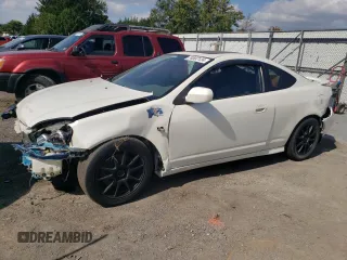 2003 Acura RSX Type S with VIN JH4DC53083C017230, listed as a Copart auction lot 74597124 with 170,661 mi miles and Salvage Title. Bid and sale history available at carsss.com. Image 1.
