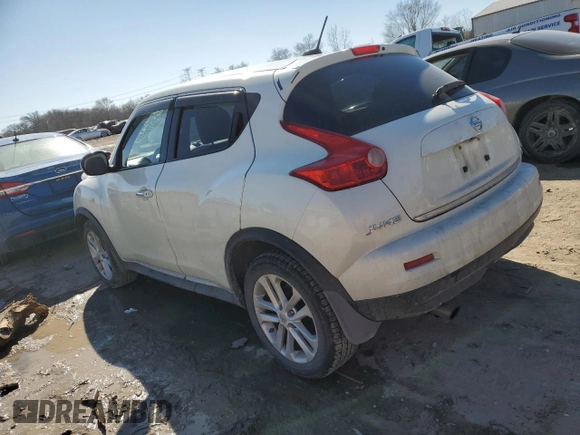 2012 Nissan Juke SL with VIN JN8AF5MR0CT112930, listed as a Copart auction lot 46270585 with 148,710 mi miles and Salvage Title. Bid and sale history available at DreamBid. Image 2.