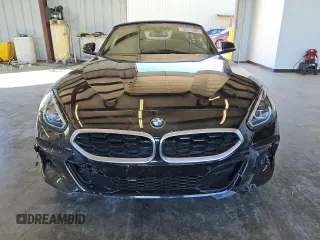 2025 BMW Z4 sDrive30i with VIN WBAHF3C01SWY40624, listed as a Copart auction lot 85969224 with 0 mi miles and Clean Title. Bid and sale history available at carsss.com. Image 5.