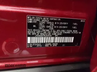 2021 Toyota Venza LE with VIN JTEAAAAH7MJ004540, listed as a Copart auction lot 46037693 with 10,036 mi miles. Bid and sale history available at carsss.com. Image 13.