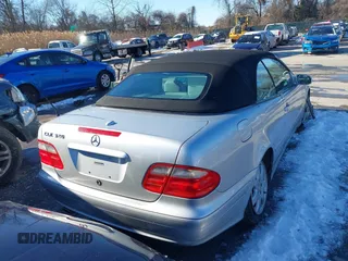 2002 Mercedes-Benz CLK 320/430 with VIN WDBLK65G82T102405, listed as a IAAI auction lot 41225601 with 63,800 mi miles and . Bid and sale history available at DreamBid. Image 16.