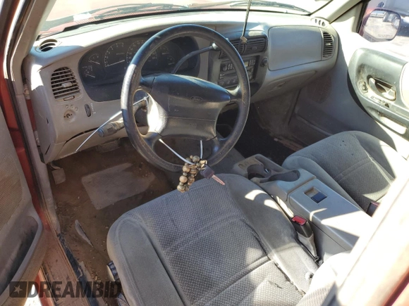 1998 Ford Ranger XL with VIN 1FTYR14X2WPA70377, listed as a Copart auction lot 82081574 with 311,767 mi miles and Salvage title. Bid and sale history available at DreamBid. Image 8.