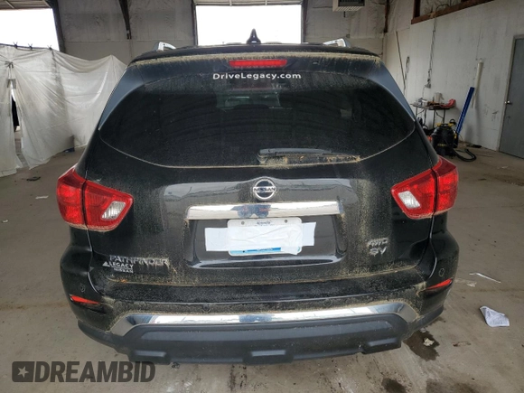 2019 Nissan Pathfinder SV with VIN 5N1DR2MM7KC613925, listed as a Copart auction lot 56841095 with 80,144 mi miles and Clean title. Bid and sale history available at DreamBid. Image 6.