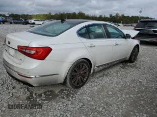 2014 Kia Cadenza Limited with VIN KNALN4D72E5164368, listed as a Copart auction lot 79401354 with 123,869 mi miles and Salvage Title. Bid and sale history available at carsss.com. Image 3.