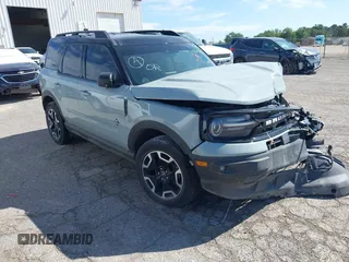 2021 Ford Bronco Sport Outer Banks z VIN 3FMCR9C63MRA26861, wystawiony jako IAAI lot #42204890 z przebiegiem 88 256 mil mil oraz . Historia ofert i sprzedaży dostępna na DreamBid. Obrazek 1.
