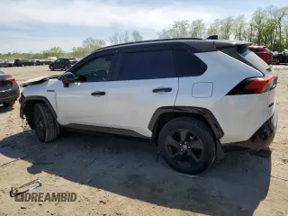 2019 Toyota RAV4 Hybrid XSE z VIN JTMEWRFV0KJ025912, wystawiony jako Copart lot #54350235 z przebiegiem 37 677 mil mil oraz Szkoda całkowita • Salvage title. Historia ofert i sprzedaży dostępna na DreamBid. Obrazek 2.