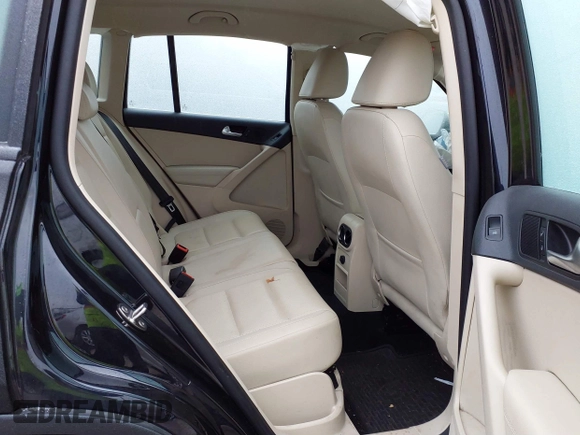 2017 Volkswagen Tiguan S with VIN WVGBV7AX8HK027148, listed as a IAAI auction lot 41215649 with 132,690 mi miles and . Bid and sale history available at DreamBid. Image 8.