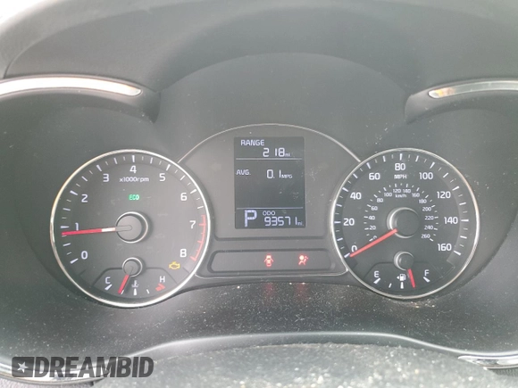 2014 Kia Forte LX with VIN KNAFX4A62E5210705, listed as a Copart auction lot 51559574 with 93,571 mi miles and Salvage Title. Bid and sale history available at carsss.com. Image 9.