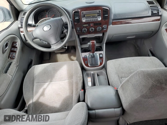 2006 Suzuki XL7 with VIN JS3TX92V764106356, listed as a Copart auction lot 50457515 with 153,813 mi miles and Salvage title. Bid and sale history available at DreamBid. Image 8.