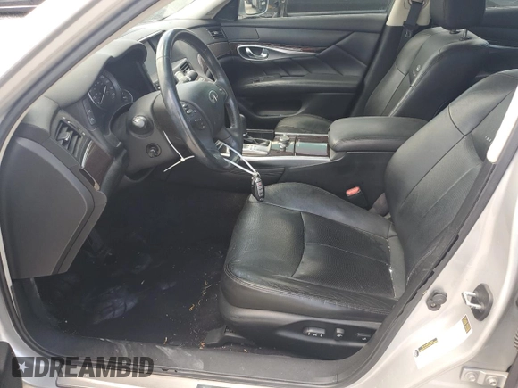 2011 Infiniti M37 with VIN JN1BY1AP7BM324886, listed as a Copart auction lot 63787144 with 186,400 mi miles and Salvage Title. Bid and sale history available at carsss.com. Image 7.