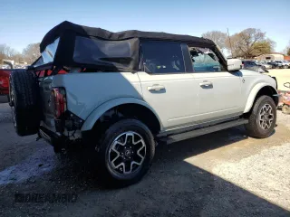 2022 Ford Bronco with VIN 1FMDE5BH8NLB16602, listed as a Copart auction lot 55650605 with 14,518 mi miles and Non Repairable. Bid and sale history available at carsss.com. Image 3.