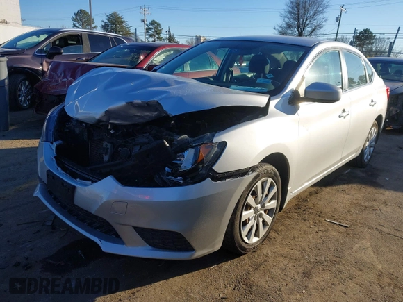2017 Nissan Sentra S with VIN 3N1AB7AP5HY206437, listed as a IAAI auction lot 41391077 with 160,487 mi miles. Bid and sale history available at carsss.com. Image 17.