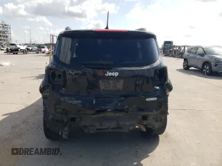2017 Jeep Renegade Latitude with VIN ZACCJABB3HPG23892, listed as a Copart auction lot 63525885 with 57,251 mi miles and Salvage title. Bid and sale history available at DreamBid. Image 6.
