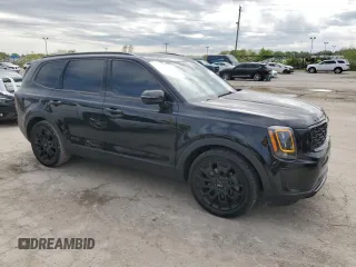 2022 Kia Telluride SX with VIN 5XYP5DHC5NG286516, listed as a Copart auction lot 55111655 with 40,010 mi miles and Salvage title. Bid and sale history available at DreamBid. Image 4.