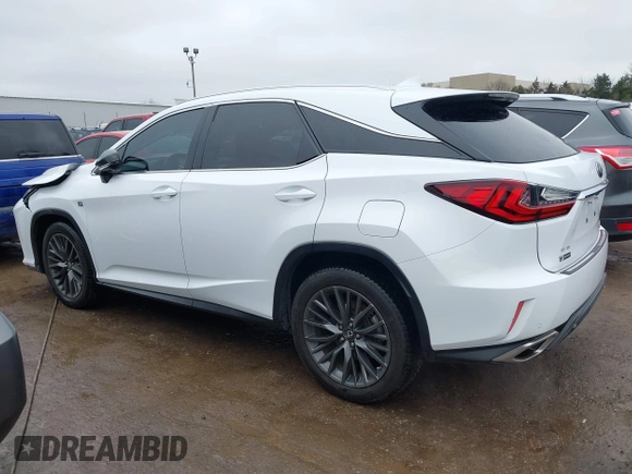 2017 Lexus RX 350 with VIN 2T2BZMCA5HC093766, listed as a IAAI auction lot 41538714 with 54,305 mi miles and . Bid and sale history available at DreamBid. Image 14.
