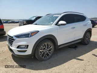 2021 Hyundai Tucson SEL z VIN KM8J33AL9MU304931, wystawiony jako Copart lot #49774755 z przebiegiem 44 420 mil mil oraz Szkoda całkowita • Salvage title. Historia ofert i sprzedaży dostępna na DreamBid. Obrazek 1.