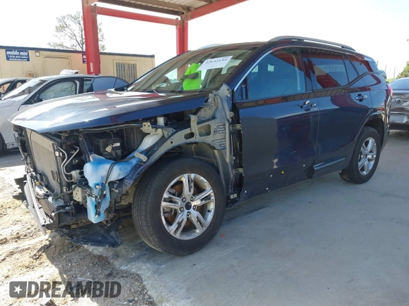 2018 GMC Terrain Denali with VIN 3GKALXEX0JL160169, listed as a IAAI auction lot 42642144 with 71,172 mi miles and . Bid and sale history available at DreamBid. Image 19.