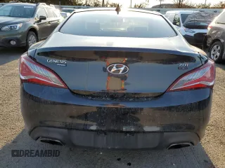 2013 Hyundai Genesis Coupe R-Spec with VIN KMHHT6KD4DU111402, listed as a Copart auction lot 48752935 with 104,119 mi miles and Salvage title. Bid and sale history available at DreamBid. Image 6.