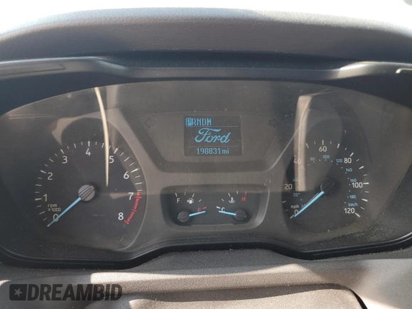 2015 Ford Transit Cargo with VIN 1FTNR1ZM0FKA55889, listed as a Copart auction lot 70571254 with 198,831 mi miles and Salvage Title. Bid and sale history available at DreamBid. Image 9.