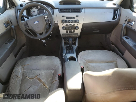 2008 Ford Focus SE with VIN 1FAHP35N08W214389, listed as a Copart auction lot 49885965 with 143,268 mi miles and Salvage Title. Bid and sale history available at DreamBid. Image 8.