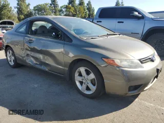 2006 Honda Civic Cpe EX with VIN 2HGFG12886H566556, listed as a Copart auction lot 74371194 with 100,967 mi miles and Salvage Title. Bid and sale history available at carsss.com. Image 4.
