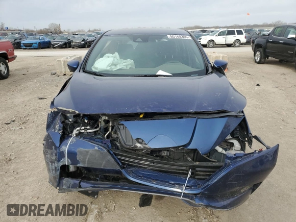 2025 Nissan LEAF SV Plus with VIN 1N4CZ1CV8SC561070, listed as a Copart auction lot 50160365 with 572 mi miles and Salvage Title. Bid and sale history available at carsss.com. Image 5.