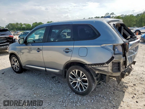 2017 Mitsubishi Outlander SE with VIN JA4AD3A30HZ065399, listed as a Copart auction lot 60327365 with 134,287 mi miles and Salvage title. Bid and sale history available at DreamBid. Image 2.