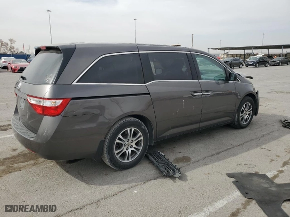 2011 Honda Odyssey EX with VIN 5FNRL5H44BB028987, listed as a Copart auction lot 50968775 with 0 mi miles and Salvage Title. Bid and sale history available at carsss.com. Image 3.