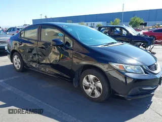 2013 Honda Civic LX с VIN 19XFB2F55DE247997, выставлен на аукционе IAAI как лот 40203529 с пробегом 132 703 миль миль и . История ставок и продаж доступна на DreamBid. Изображение 1.