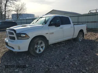 2016 Ram 1500 Sport with VIN 1C6RR7UT9GS168753, listed as a Copart auction lot 51271485 with 111,345 mi miles and Salvage title. Bid and sale history available at DreamBid. Image 1.