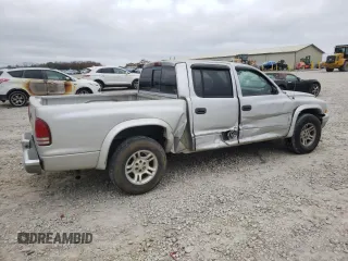 2003 Dodge Dakota SLT with VIN 1D7HL48X13S151334, listed as a Copart auction lot 82016764 with 216,281 mi miles and Salvage Title. Bid and sale history available at carsss.com. Image 3.