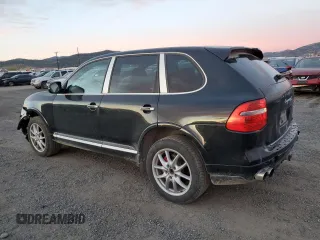 2008 Porsche Cayenne z VIN WP1AB2P48LA50659, wystawiony jako Copart lot #70915814 z przebiegiem 157 374 mil mil oraz Czysty tytuł • Clean title. Historia ofert i sprzedaży dostępna na DreamBid. Obrazek 2.