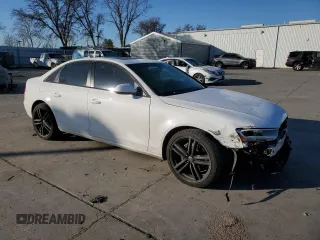 2014 Audi A4 Premium with VIN WAUAFAFL2EN042669, listed as a Copart auction lot 42349805 with 101,316 mi miles and Salvage Title. Bid and sale history available at carsss.com. Image 4.